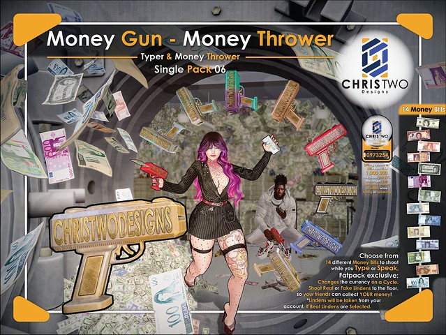 Money Gun - Single Pack 06 - [Chris Two Designs]