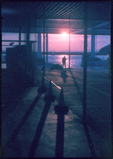 Naoshima seaport dusk