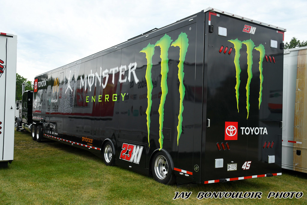 Monster Energy Truck and Trailer 