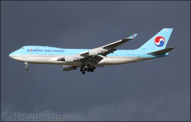 HL-7605 | Boeing 747-4B5F(ER) | Korean Air Cargo