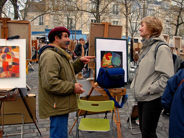 Montmartre artist