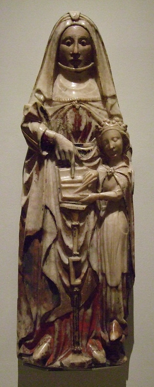 Santa Ana y la Virgén María niña, c. 1450