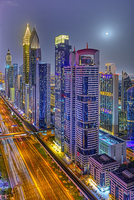 Sheikh Zayed Road northbound