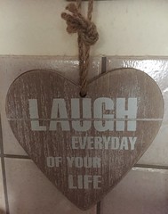 Lache jeden Tag deines Lebens...