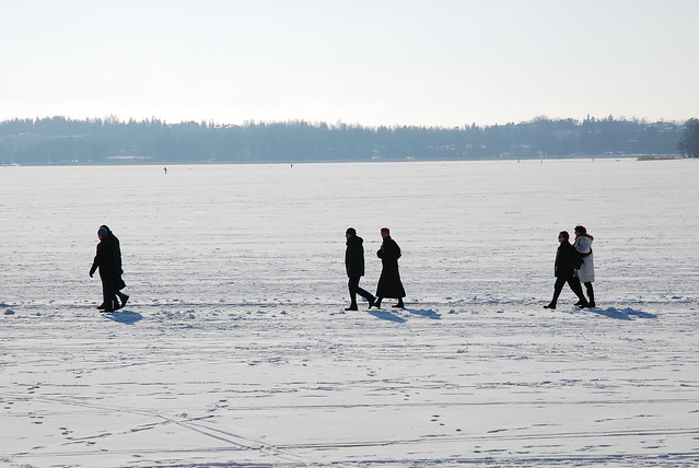 Walking on ice