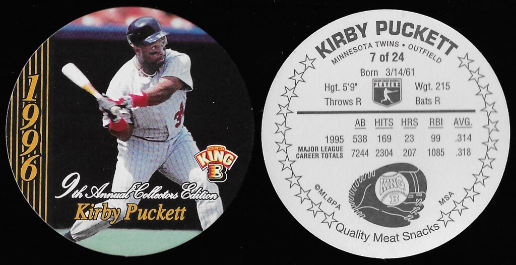 1996 MSA King B Disc - Puckett, Kirby
