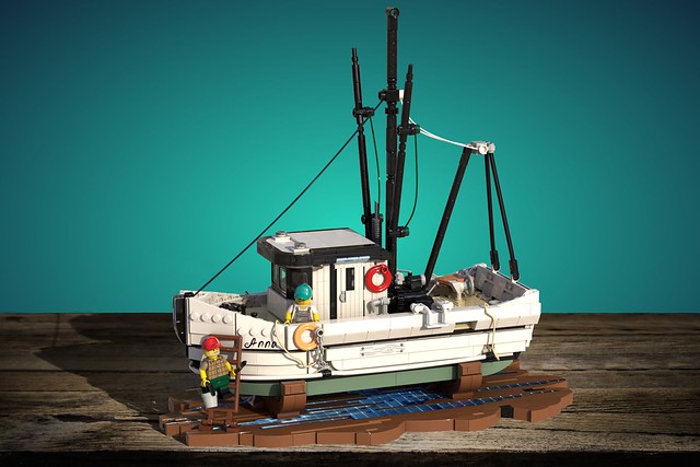 Lego Ideas: Small Shrimping Boat