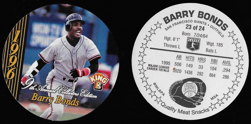 1996 MSA King B Disc - Bonds, Barry