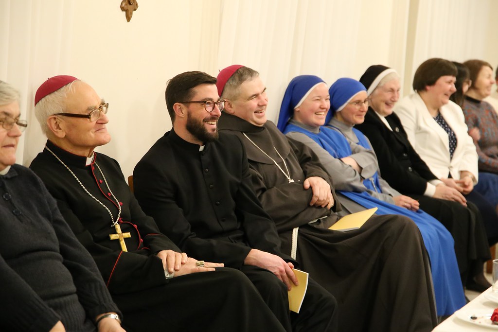 Lituania - Fiesta de la Presentación con los religiosos de la Diócesis