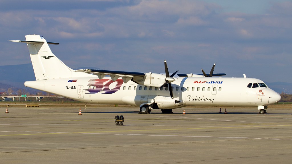 YL-RAI RAF-Avia ATR 72-202(F)