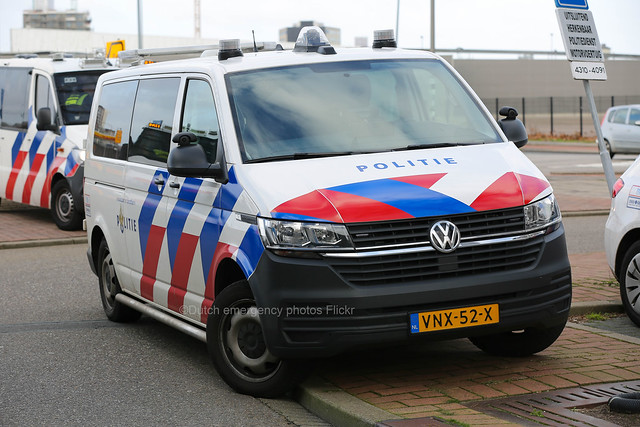 Dutch police Volkswagen Transporter T6.1