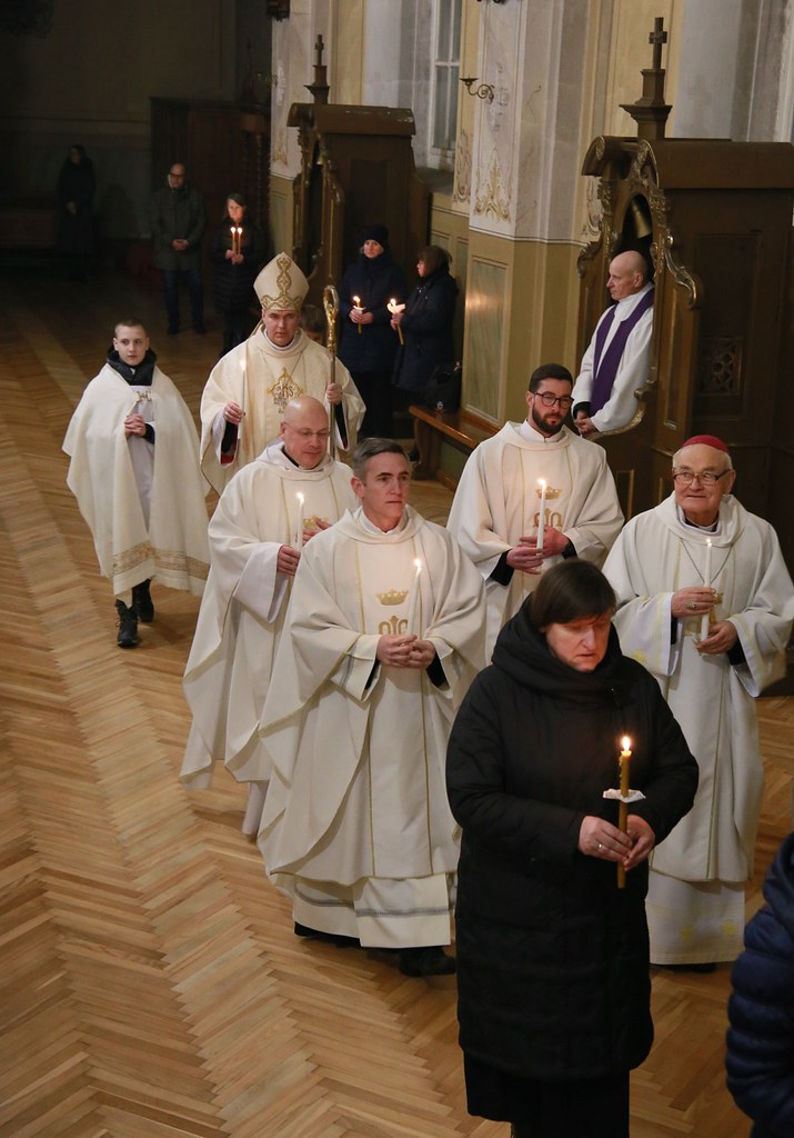 Lituania - Fiesta de la Presentación del Señor con los religiosos de la Diócesis