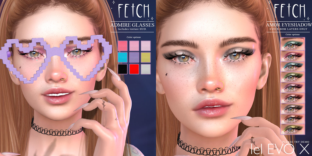 [Fetch] Admire Glasses & Amor Eyeshadow @ Cupid Inc!