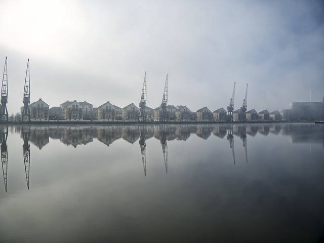 docklands, London - reflections