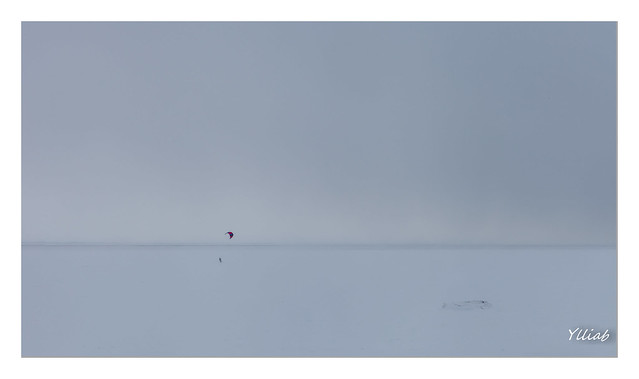 Ski Cerf-Volant sur le Saint Laurent