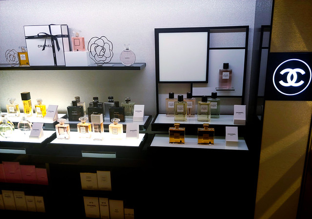 Chanel Fragrances at Nordstrom new cosmetic department in Bellevue, WA