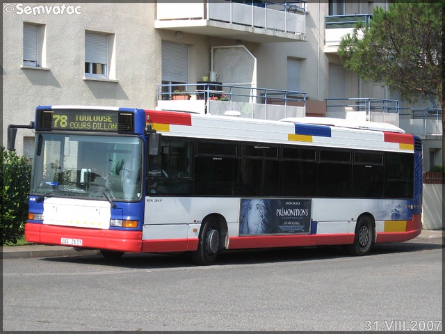 Heuliez Bus GX 317 – Tisséo – Réseau Urbain / Tisséo n°9630