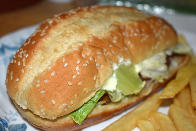 Original Chicken Sandwich From Burger King.