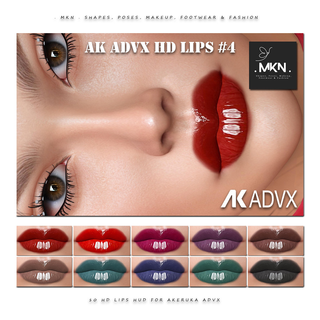 . MKN . AK ADVX HD Lips # 4