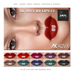 . MKN . AK ADVX HD Lips # 4