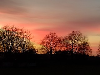 UK - London - Walthamstow - Sunset over Lea Valley