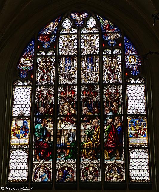 Schönes altes Kirchenfenster