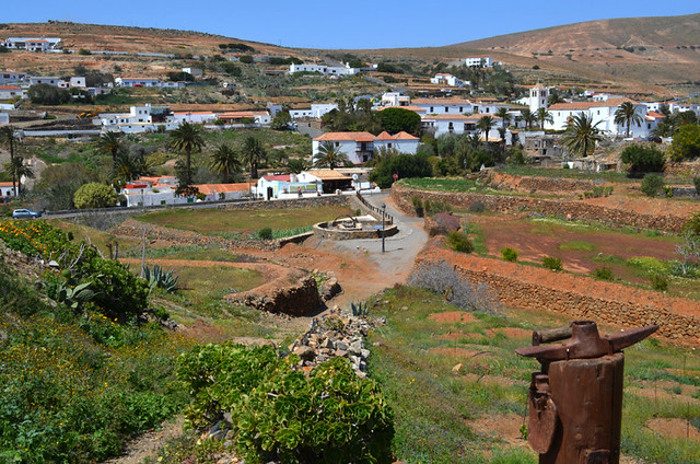 The prettiest towns in the Canary Islands - Betancuria on Fuerteventura.