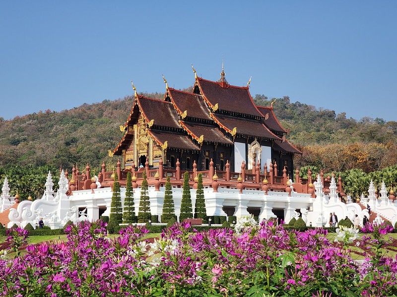 the grand pavilion of the royal park rajapruek