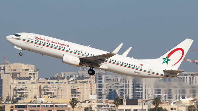 TLV - Royal Air Maroc Boeing 737-800 CN-RGF