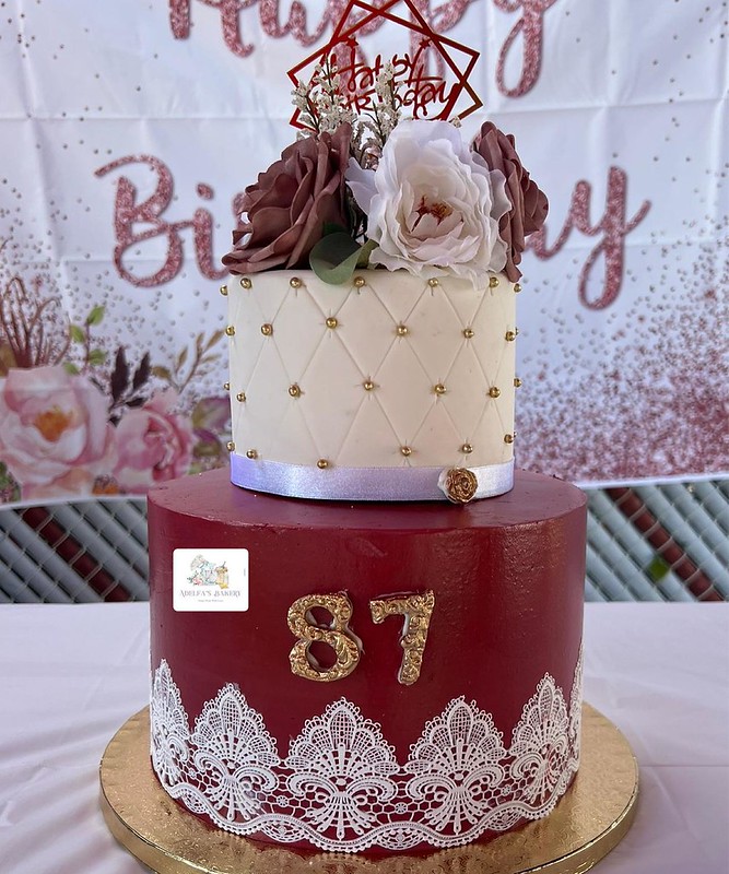 Cake by Adelfa's Bakery