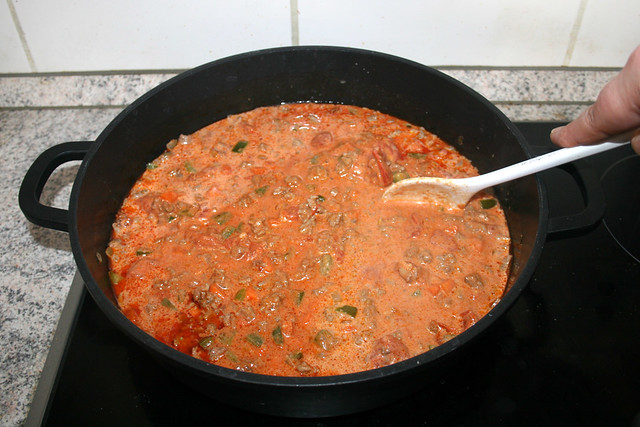 23 - Stir & bring to a boil / Verrühren & aufkochen lassen