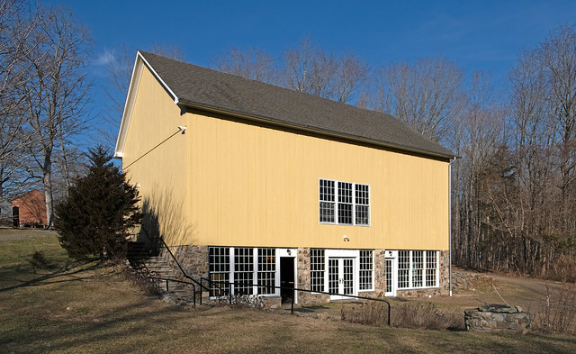 Dudley Farm- yellow barn