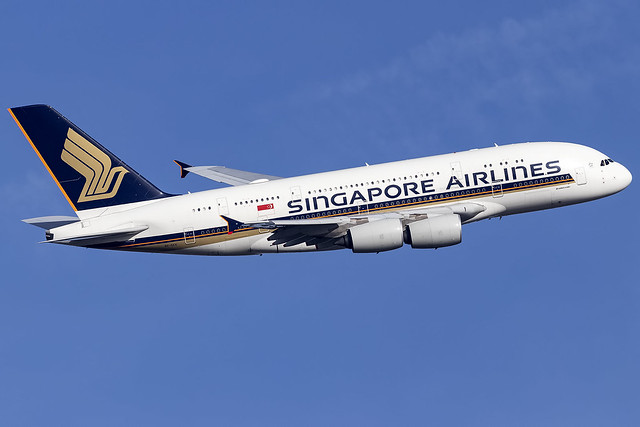 9V-SKV Singapore Airlines A380 London Heathrow