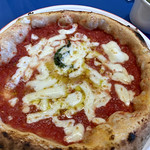 Pizza Margherita lunch set from Pizzeria da peppe Napoli Sta'ca @ Itakura