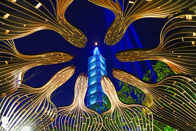台灣燈會在台北 光源台北 TAIWAN LANTERN FESTIVAL in TAIPEI  TAIPEI101