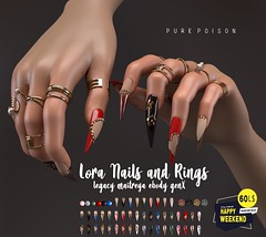 Pure Poison - Lora Nails and Rings - AD2 - HW