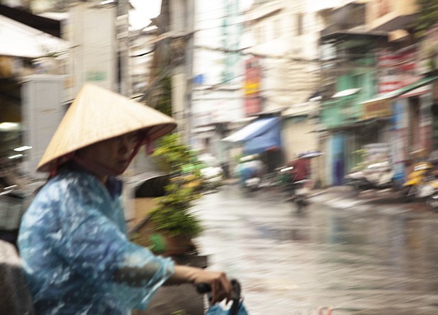 Pluie à Saigon