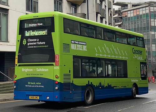 805 on Rail Replacement | by Brightonbusfan81