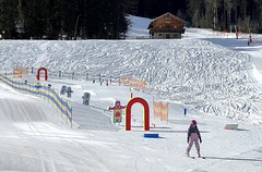 Dětský lyžařský park na Hochsteinu