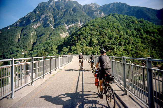 Alpe-Adria Cycle Path, Italy.