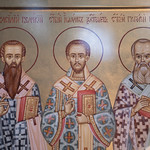 12 февраля 2023, Освящение северного придела в честь свтт. Василия Великого, Григория Богослова и Иоанна Златоуста, Литургия. Преображенский собор (Кимры)