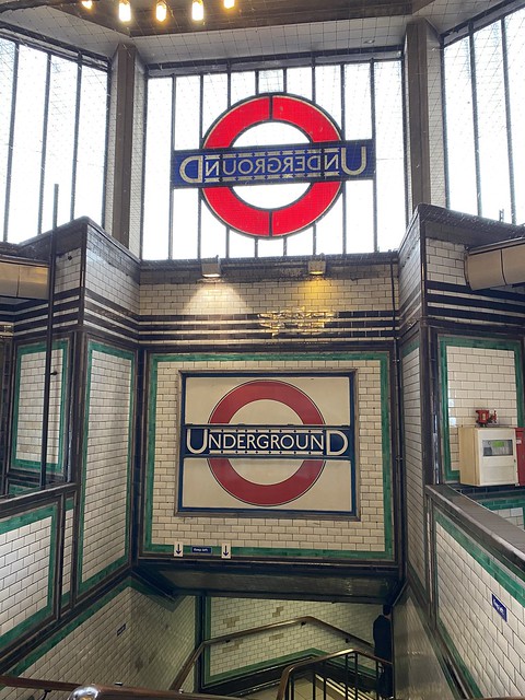 Tooting Bec Underground Station, London, 01/02/23