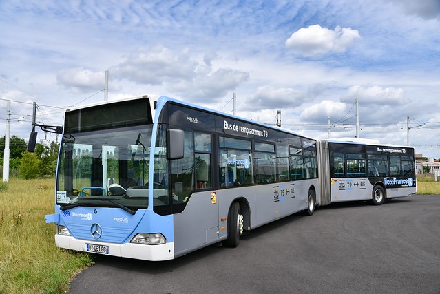 Mercedes-Benz Citaro G n°389 - Visite du Site de Maintenance et de Remisage d'Orly, Ligne T9 - EuMo Expo 2022