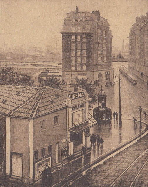 Le cinéma Orléans-Palace vers 1930.