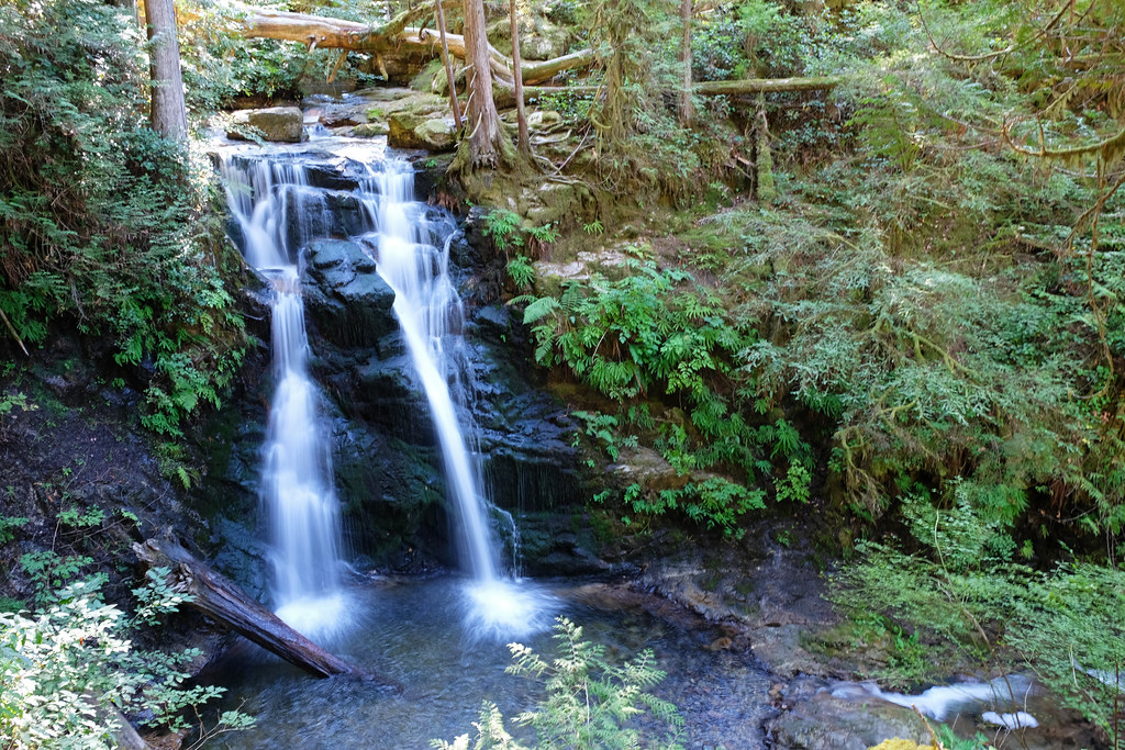 Roberts Creek Falls, Sunshine Coast, BC, Canada