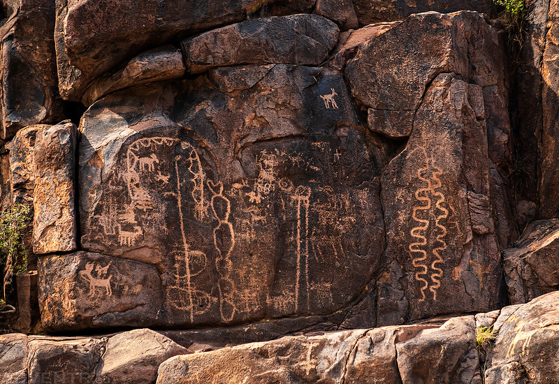 Hieroglyphic Canyon Petroglyphs