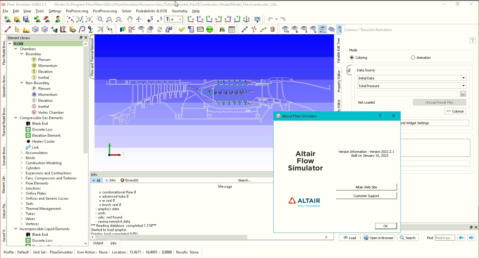 Working with Altair Flow Simulator 2022.2.1 full license