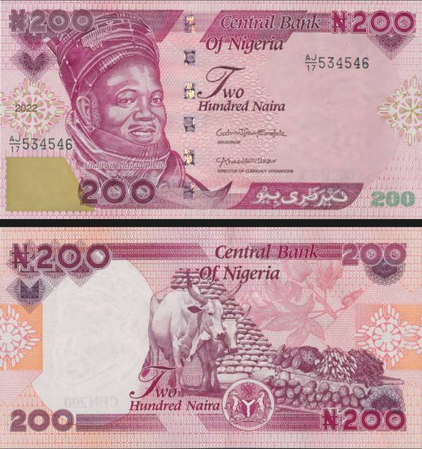 Nigeria new 200-naira note-2022