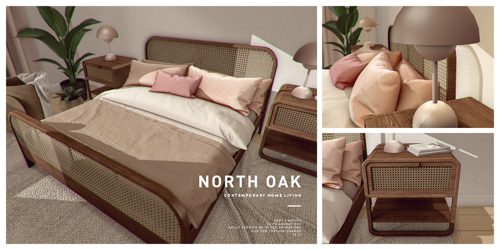 North Oak – Cleo Bedroom Collection @ ｅｑｕａｌ１０