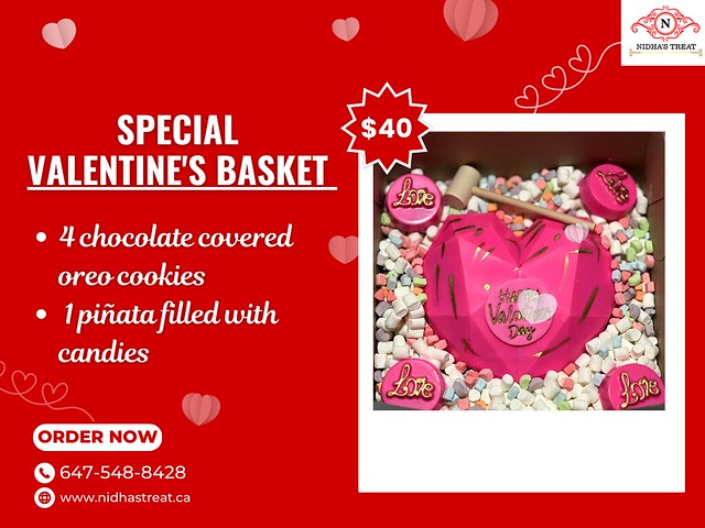Impress Your Love With a Pinata For Valentine's Day | Nidha's Treat Valentine's Day Offer